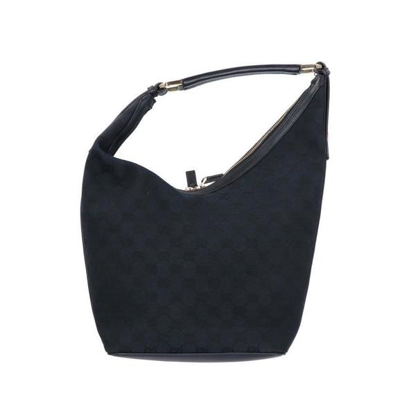 Gucci GG Canvas One Shoulder Bag Black - Picture 2 of 8